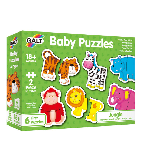 Galt Baby Puzzle Set // Jungle (2 Parça)