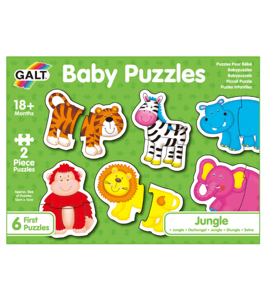 Galt Baby Puzzle Set // Jungle (2 Parça)