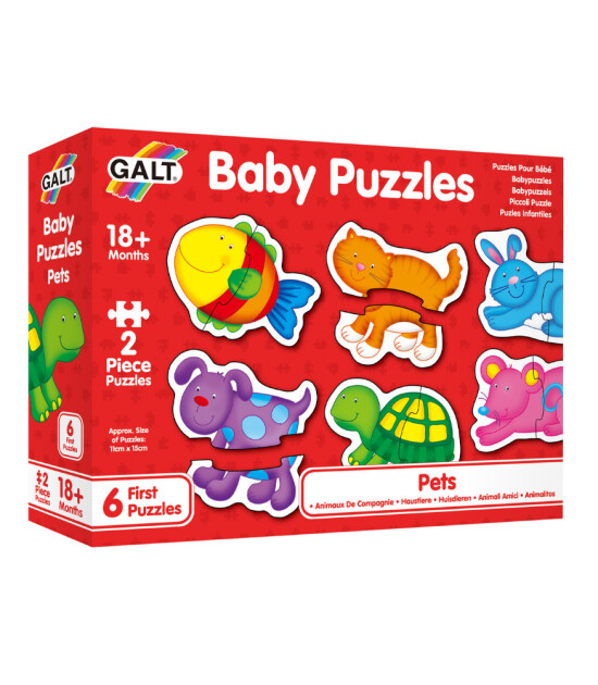 Galt Baby Puzzle Set // Pets (2 Parça)