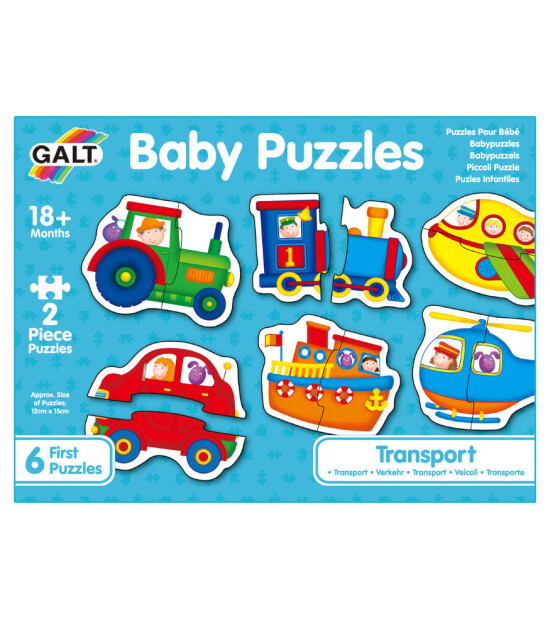 Galt Baby Puzzle Set // Transport (2 Parça)