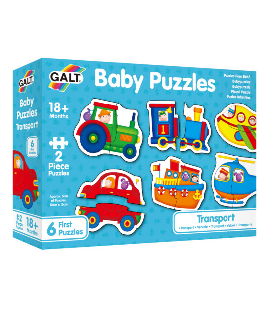 Galt Baby Puzzle Set // Transport (2 Parça)