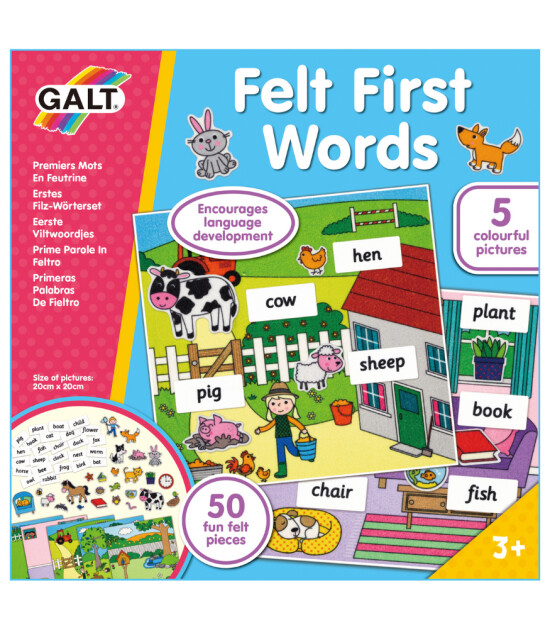 Galt Felt First Words - İlk Kelimelerim