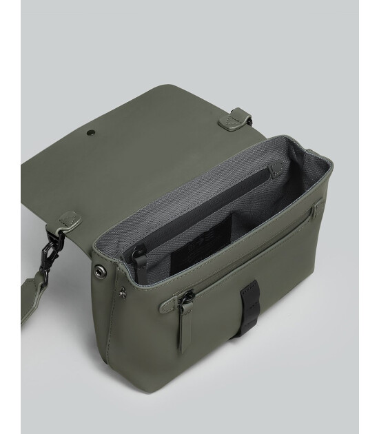 Gaston Luga Spläsh Crossbody Bag // Olive