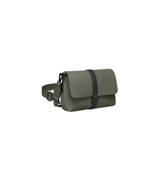 Gaston Luga Spläsh Crossbody Bag // Olive