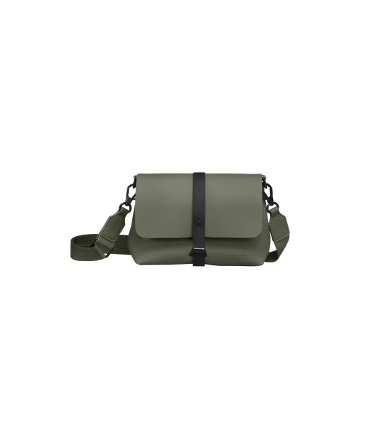 Gaston Luga Spläsh Crossbody Bag // Olive