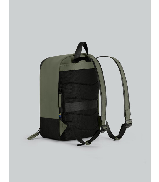 Gaston Luga Dash Daily Laptop B&ouml;lmeli Sırt &Ccedil;antası (14 inch) // Haki