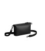 Gaston Luga Lightweight Duo Seal Crossbody Omuz Çantası // Black
