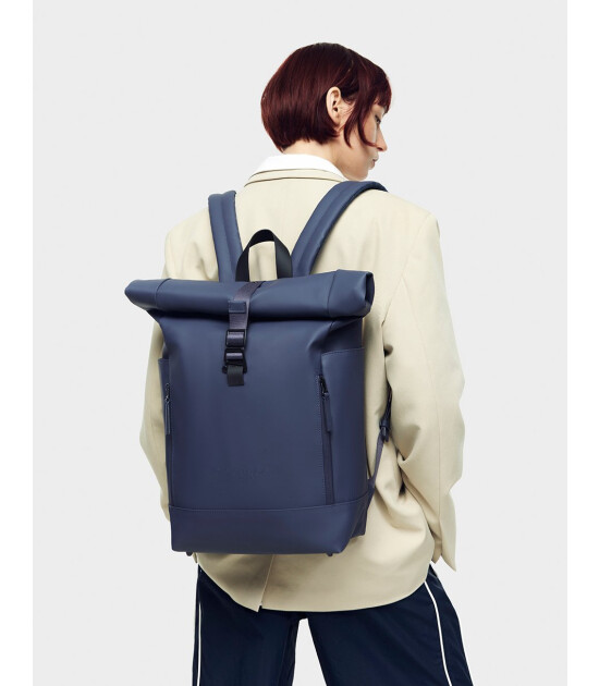Gaston Luga Rullen Laptop Bölmeli Sırt Çantası (13 inch) // Dark Blue