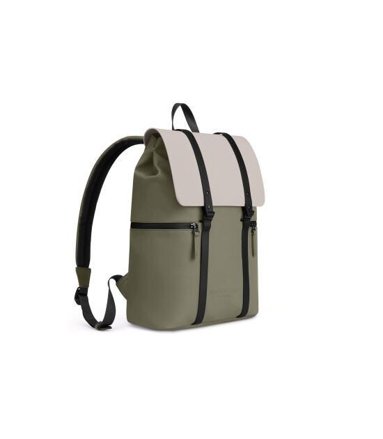 Gaston Luga Spläsh 2.0 Laptop Bölmeli Sırt Çantası (13 inch) // Cloud Cream - Sage