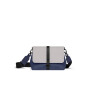 Gaston Luga Spläsh Crossbody Bag // Dark Blue - Taupe