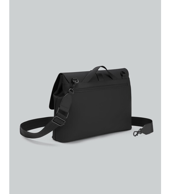 Gaston Luga Splash Crossbody Large 14" &Ccedil;anta - Siyah