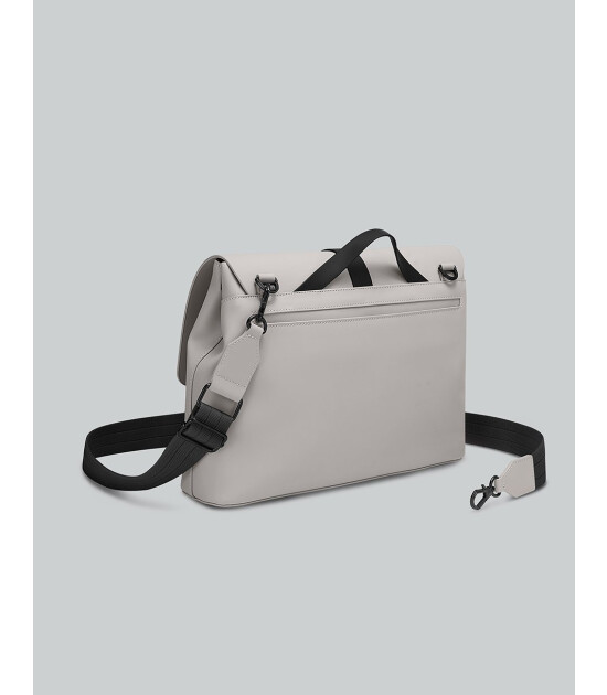 Gaston Luga Splash Crossbody Large 14" &Ccedil;anta - Gri