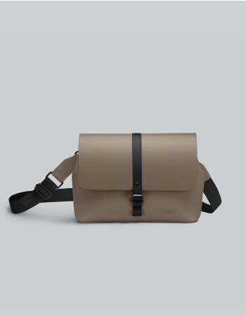 Gaston Luga Splash Crossbody Medium &Ccedil;anta - Kahverengi