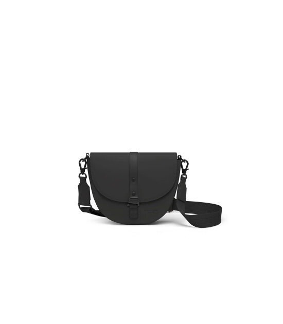 Gaston Luga Spläsh Moon Crossbody Omuz Çantası // Black