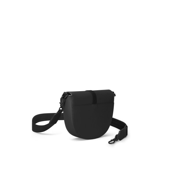 Gaston Luga Spläsh Moon Crossbody Omuz Çantası // Black