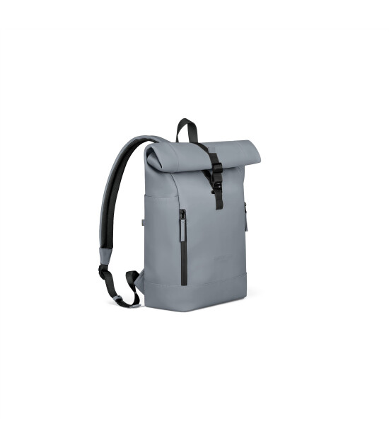 Gaston Luga Spl&auml;sh Rolltop Laptop B&ouml;lmeli Sırt &Ccedil;antası (14 inch) // Granit