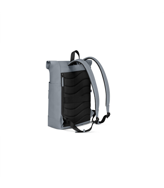 Gaston Luga Spl&auml;sh Rolltop Laptop B&ouml;lmeli Sırt &Ccedil;antası (14 inch) // Granit