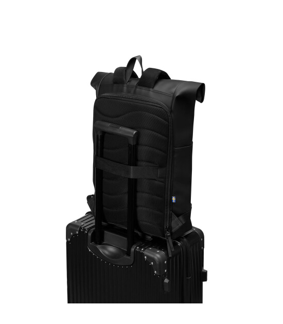 Gaston Luga Spläsh Rolltop Laptop Bölmeli Sırt Çantası (16 inch) // Black