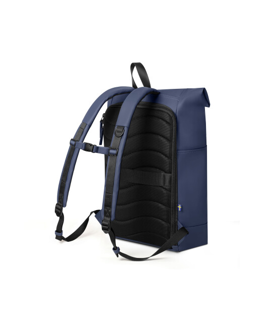 Gaston Luga Spläsh Rolltop Laptop Bölmeli Sırt Çantası (16 inch) // Dark Blue