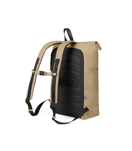 Gaston Luga Spläsh Rolltop Laptop Bölmeli Sırt Çantası (16 inch) // Latte