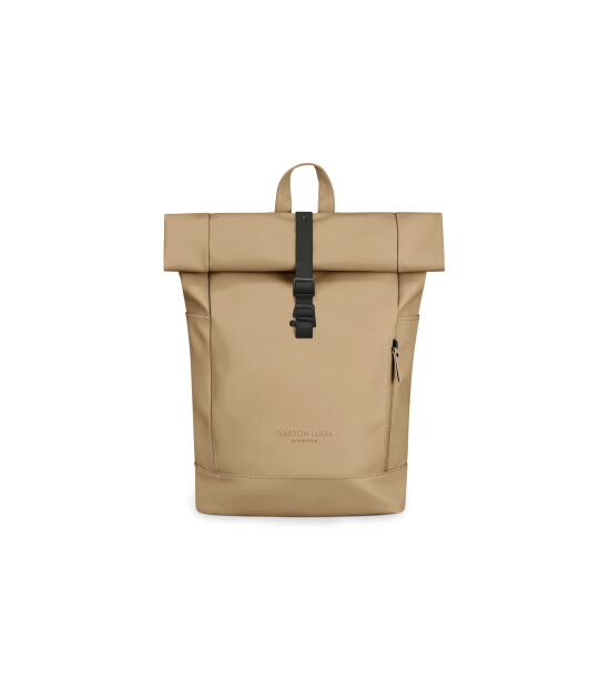 Gaston Luga Spläsh Rolltop Laptop Bölmeli Sırt Çantası (16 inch) // Latte