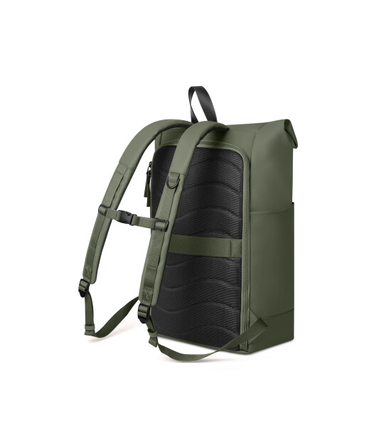 Gaston Luga Spläsh Rolltop Laptop Bölmeli Sırt Çantası (16 inch) // Olive