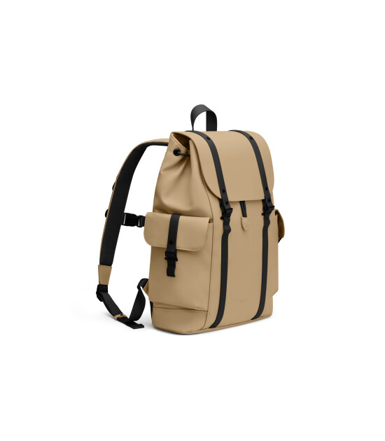 Gaston Luga Splash Utility Laptop B&ouml;lmeli Sırt &Ccedil;antası (16 inch) // Latte