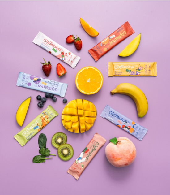Giggleland Meyve Bar Set (5 Adet) (20 gr) // Mango & Armut