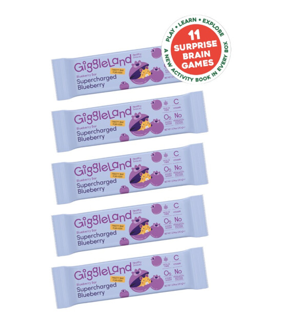 Giggleland Meyve Bar Set (5 Adet) (20 gr) // Yaban Mersini