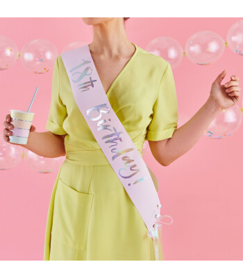 Ginger Ray 18. Doğum Günü Kuşağı