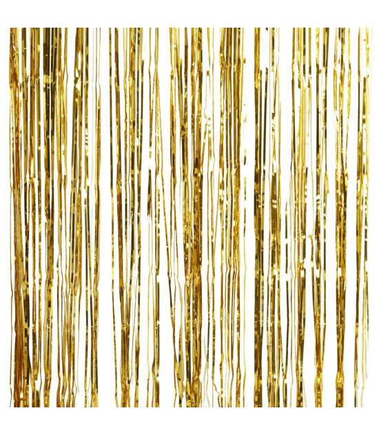Ginger Ray - Curtain Gold - Altın Renk Arka Fon