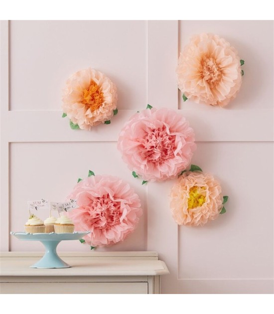 Ginger Ray Kağıt Çiçek süsler