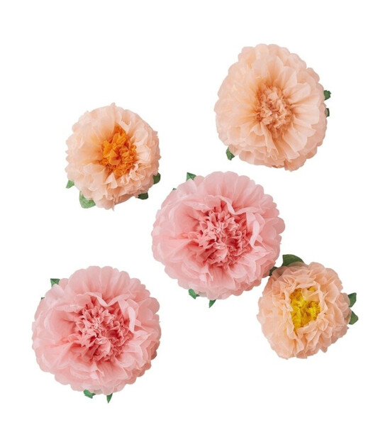 Ginger Ray Kağıt Çiçek süsler