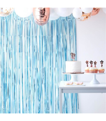 Ginger Ray Mavi Püsküllü Asılan Süs