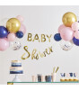 Ginger Ray Altın Baby Shower Yazısı ve Balon Dekorlar