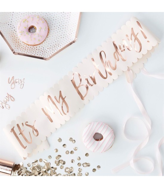 Ginger Ray Doğum Günü Kuşağı