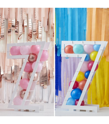 Ginger Ray Balon Standı - 7 Rakamı