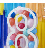 Ginger Ray Balon Standı - 8 Rakamı