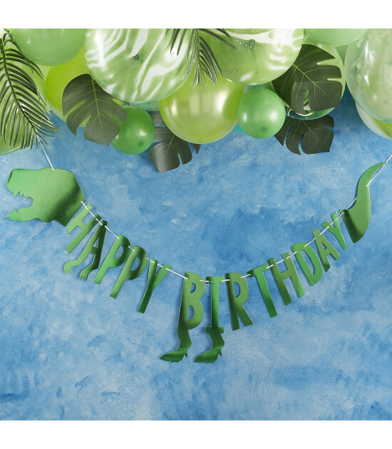 Ginger Ray Happy Birthday Parti Dinozor Asılan Süs