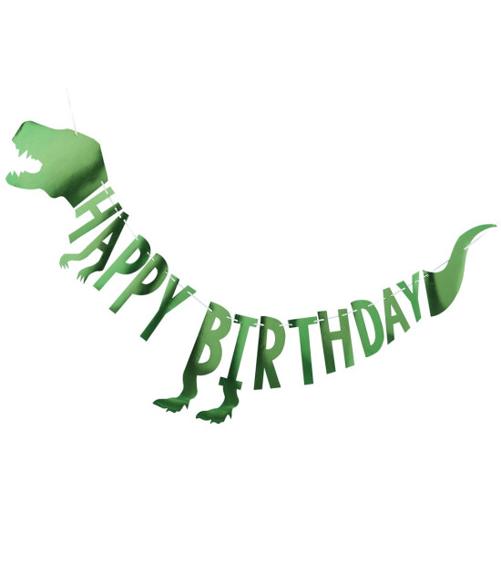 Ginger Ray Happy Birthday Parti Dinozor Asılan Süs