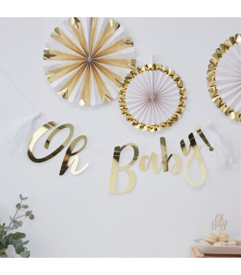 Ginger Ray Oh Baby Asılan Süs