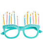 Ginger Ray - Fun Glasses - Balloon And Candle Fun Glasses - Eco - Eğlenceli Parti Gözlükleri