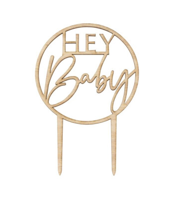 Ginger Ray Hey Baby Ağaç Pasta Süsü