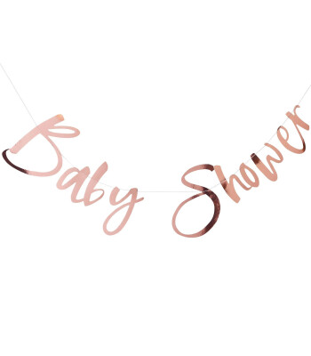 Ginger Ray Baby Shower Asılan Süs - Rose Gold