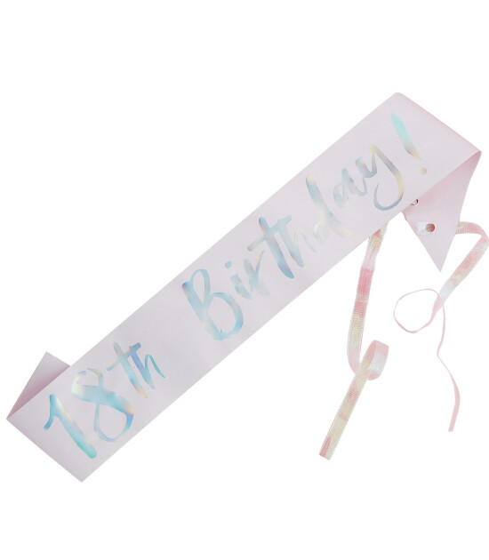 Ginger Ray 18. Doğum Günü Kuşağı