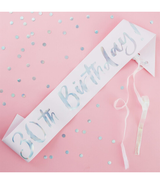 Ginger Ray 30. Doğum Günü Kuşağı