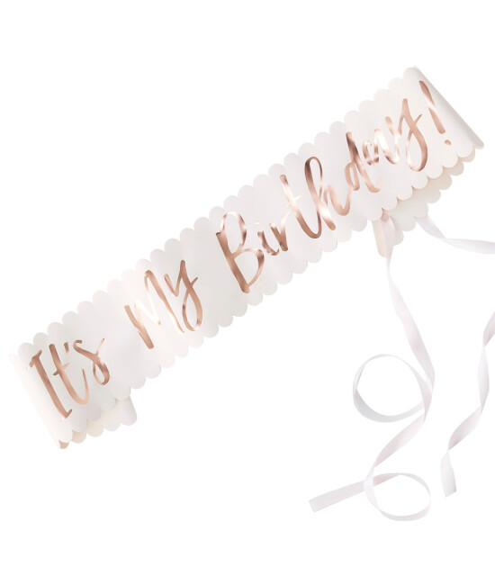 Ginger Ray Doğum Günü Kuşağı