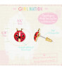 Girl Nation Cutie Küpe // Little Ladybug