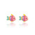 Girl Nation Cutie Küpe // Little Pink Flower