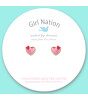 Girl Nation Cutie Küpe // Heart 2 Heart